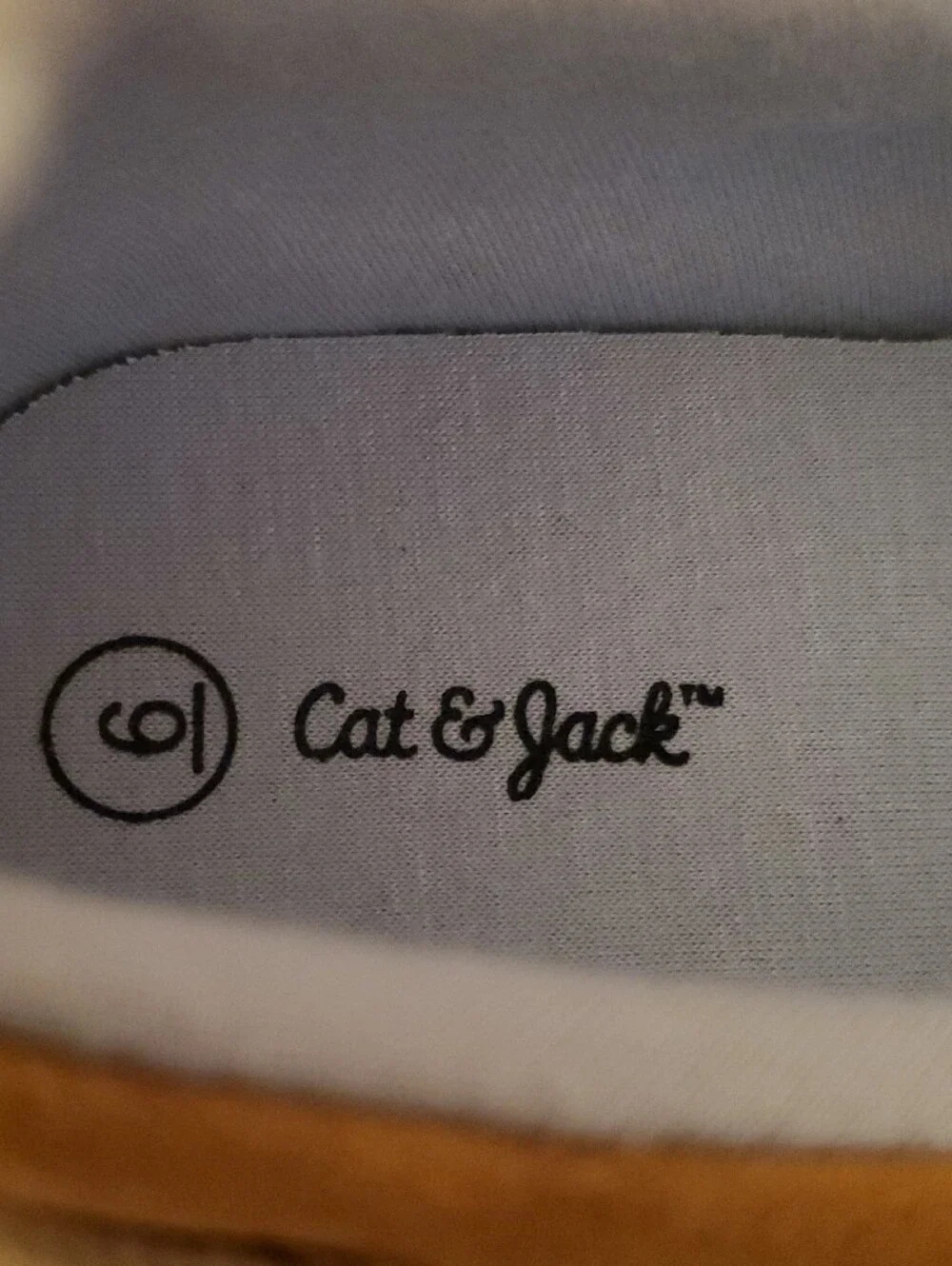 Cat & Jack Kids Beige Boat Shoes Size 6 Lace-Up NWT